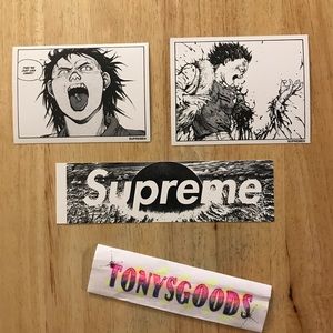 Akira sticker set